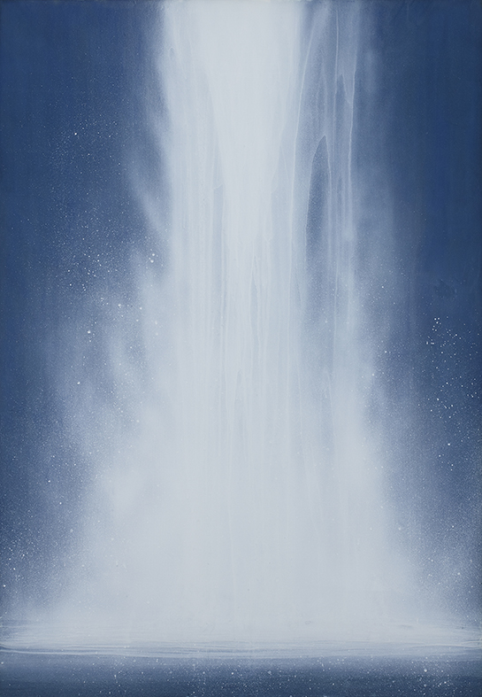 千住博のWaterfall(瀑布)